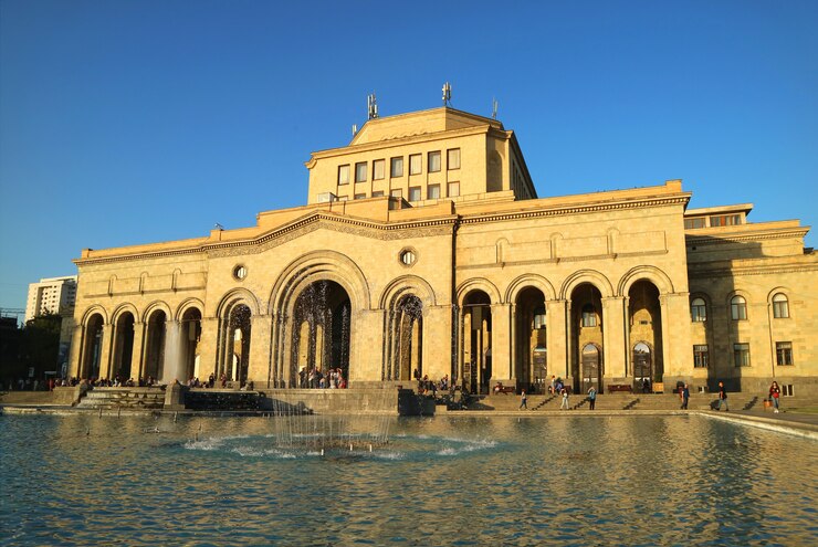 republic square Yerevan Armenia