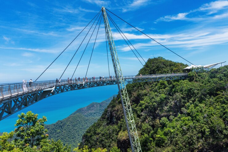 sky bridge symbol Langkawi island